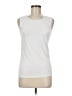 Alfani Ivory Sleeveless T-Shirt Size M - photo 1
