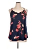 Papermoon Blue Sleeveless Blouse Size 1X - photo 1