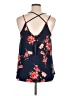 Papermoon Blue Sleeveless Blouse Size 1X - photo 2