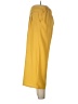 Unbranded 100% Polyester Solid Yellow Casual Pants Size L - photo 5