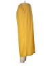 Unbranded 100% Polyester Solid Yellow Casual Pants Size L - photo 4