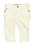 Gap 100% Cotton Solid Ivory Khakis Size 6-12 mo - photo 1