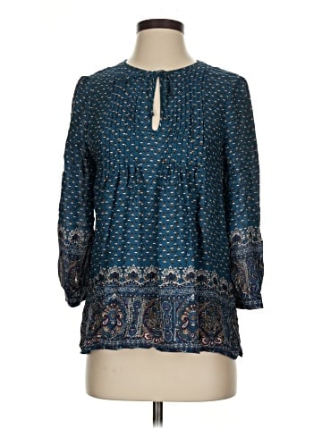 Joie 3/4 Sleeve Silk Top (view 1)