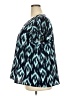 Lane Bryant 100% Polyester Teal Short Sleeve Blouse Size 18 - photo 5