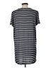 MTS Stripes Gray Casual Dress Size L - photo 2