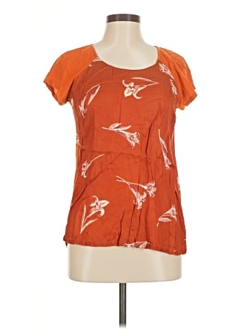 Lucky Brand Short Sleeve Blouse (view 1)