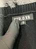 Ser.O.Ya 100% Cotton Black Cardigan Size S - photo 7