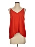 Bebe 100% Polyester Orange Sleeveless Top Size XXS - photo 1