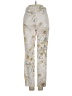 Unbranded Floral Ivory Casual Pants Size 2 - photo 2