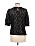 Assorted Brands Chevron-herringbone Black 3/4 Sleeve Blouse Size M - photo 2
