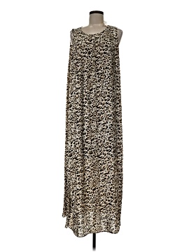 banana republic black and white dress Banana Republic Green Black & White Patterned Dress main image 1
