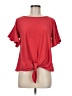 Cupio Red Short Sleeve Top Size M - photo 1