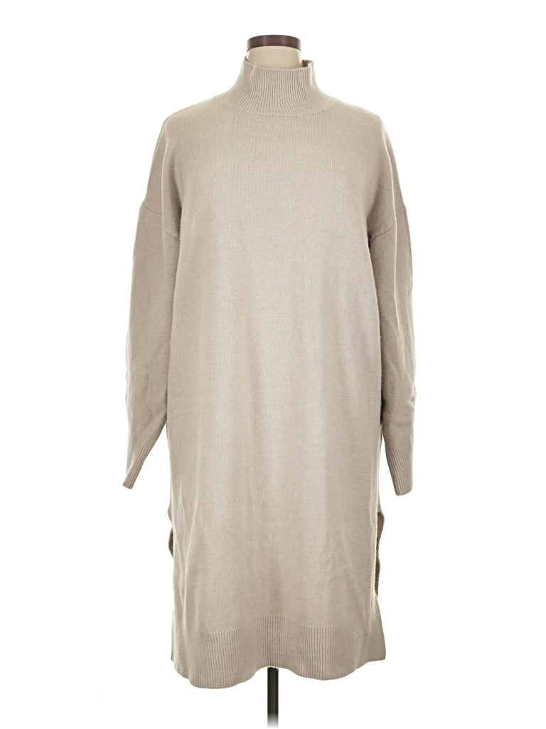 Pre-owned H&m Casual Dress In Gray