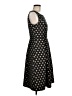 Talbots Polka Dots Black Cocktail Dress Size 6 - photo 4