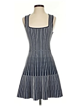 zara fit and flare dress Zara Brown Flare Mini Dress main image 1