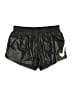 Nike 100% Recycled Polyester Metallic Silver Athletic Shorts Size L - photo 1
