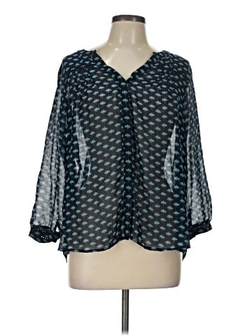 Skies Are Blue 3/4 Sleeve Blouse (view 1)