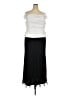 Neige Black White Cocktail Dress Size 20 - photo 1