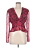 Steve Madden Pink Long Sleeve Blouse Size M - photo 1