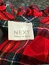 Next 100% Cotton Red 3/4 Sleeve Blouse Size 23 waist - photo 7