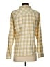 L.L.Bean Plaid Yellow Long Sleeve Button-Down Shirt Size S - photo 2