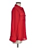 Investments 100% Polyester Red Long Sleeve Blouse Size M - photo 4