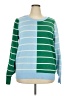 Crown & Ivy Stripes Blue Pullover Sweater Size XXL - photo 1