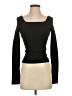 Madewell Black Long Sleeve Top Size XXS - photo 1