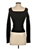 Madewell Black Long Sleeve Top Size XXS - photo 2