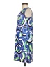 Jude Connally Print Blue Cocktail Dress Size S - photo 5