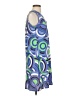 Jude Connally Print Blue Cocktail Dress Size S - photo 4