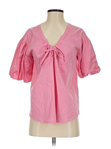 Elizabeth and James Short Sleeve Blouse (view 1)