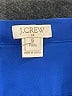 J.Crew Factory Store 100% Polyester Solid Blue Formal Skirt Size 6 Petite - photo 4