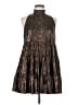 TCEC Metallic Brown Cocktail Dress Size M - photo 1