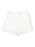 Pink Lily 100% Cotton Solid Ivory Shorts Size S - photo 1