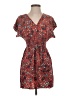 Bebop 100% Rayon Floral Red Casual Dress Size S - photo 1