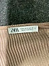 Zara Metallic Brown Long Sleeve Blouse Size S - photo 7