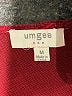 Umgee Burgundy Red Long Sleeve Blouse Size M - photo 7