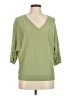 Chelsea & Theodore Green Pullover Sweater Size M - photo 1