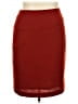Sag Harbor 100% Polyester Solid Red Orange Casual Skirt Size 18 - photo 1