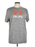 Under Armour 100% Polyester Gray Short Sleeve Top Size M - photo 1