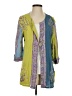 Soft Surroundings 100% Rayon Green Blue Blazer Size S - photo 1