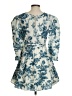 LoveShackFancy 100% Cotton Blue Cocktail Dress Size 4 - photo 2