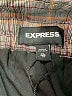 Express Plaid Gray Casual Skirt Size XL - photo 4