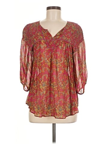 Lie 3/4 Sleeve Blouse (view 1)