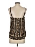 Express 100% Polyester Gold Sleeveless Blouse Size XS - photo 2