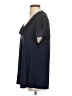 Ric Rac Solid Blue Short Sleeve Blouse Size S (estimated) - photo 5