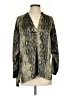 Sen 100% Polyester Green 3/4 Sleeve Blouse Size Sm (1) - photo 1