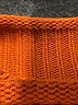 Unbranded 100% Acrylic Solid Orange Turtleneck Sweater Size M - photo 7