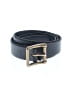 Fossil Black Leather Belt Size S - photo 1